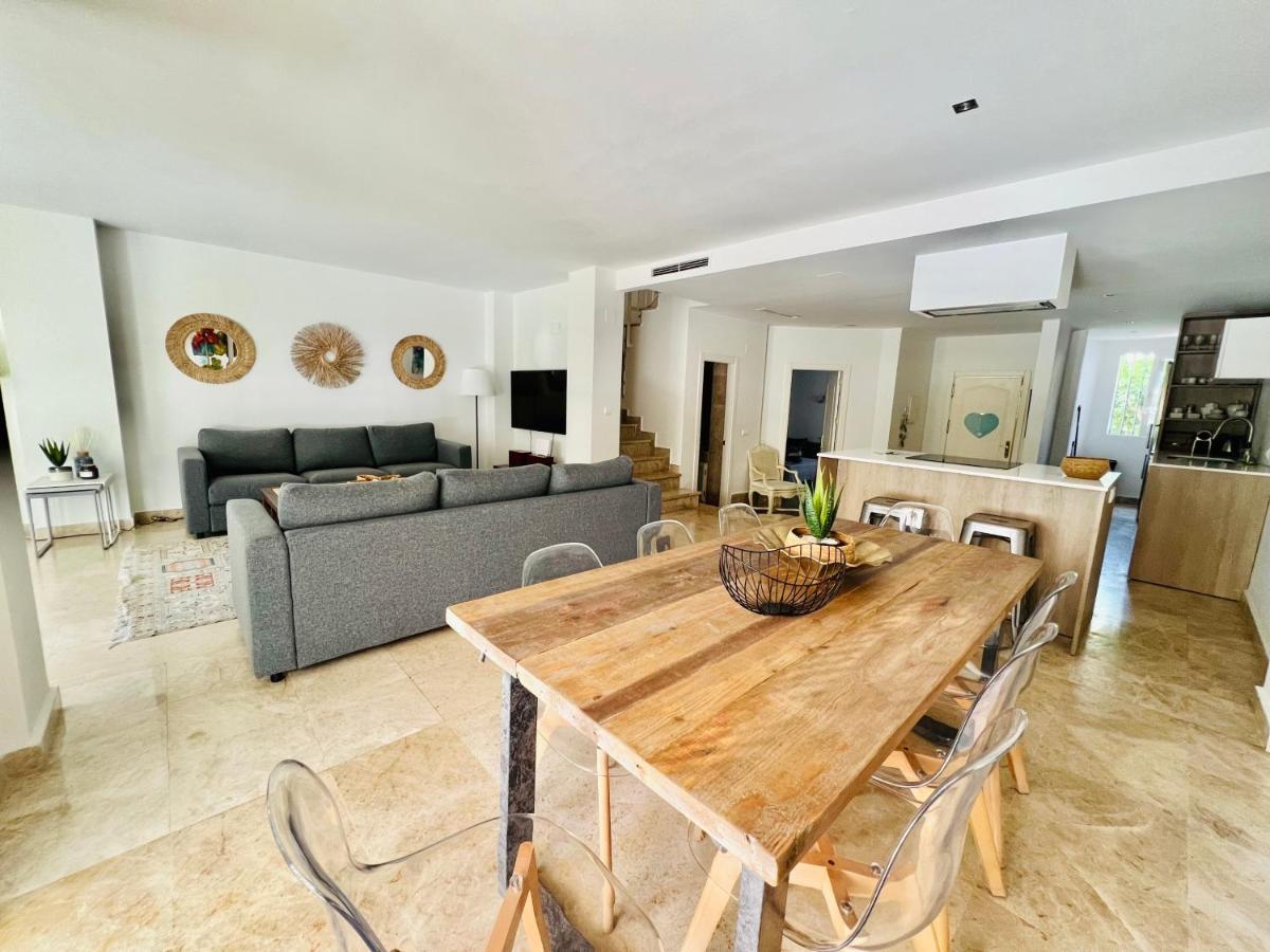 COVD 19 FREE- TOTAL PURIFIED - Chic House Marbella - 3 mm to Puerto Banús&Beach - Golden Mile - Direct access to Pool&Tropical Garden Exterior foto