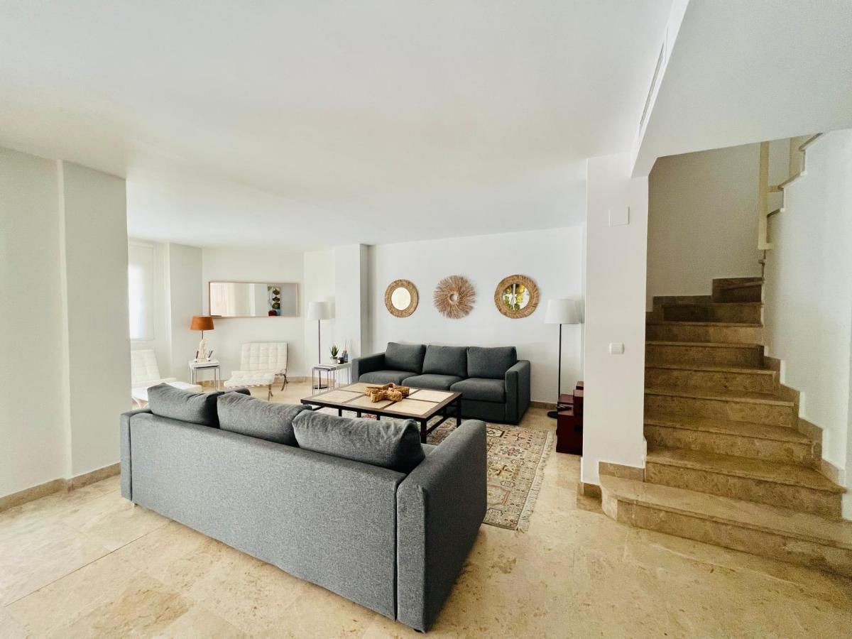 COVD 19 FREE- TOTAL PURIFIED - Chic House Marbella - 3 mm to Puerto Banús&Beach - Golden Mile - Direct access to Pool&Tropical Garden Exterior foto